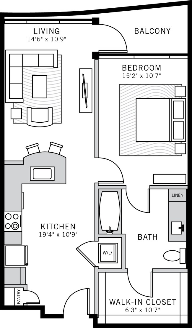 Tower Residence 10 1510 floor plan